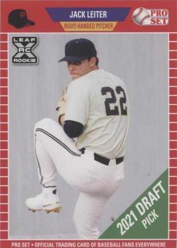2021 Leaf Pro Set Baseball Blaster - Jack Leiter #PS32