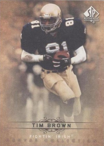 2012 SP Authentic Tim Brown #CL-7