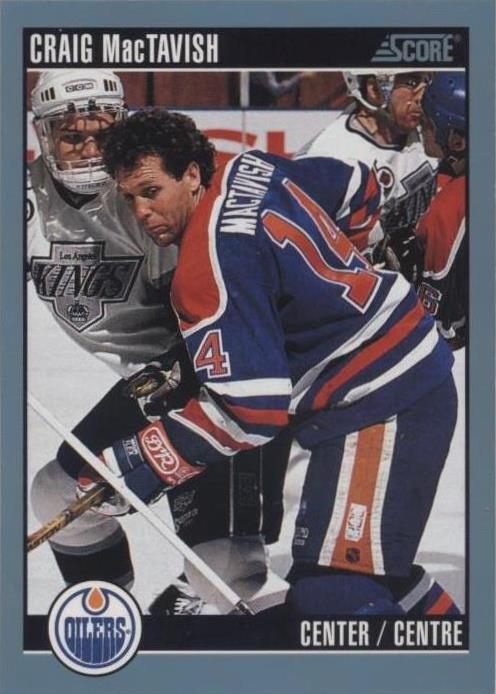 1992-93 Score Canadian - Craig MacTavish #303