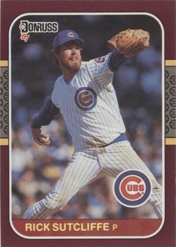 1987 Donruss Opening Day - Rick Sutcliffe #69