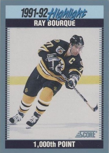 1992-93 Score Canadian - Ray Bourque #447