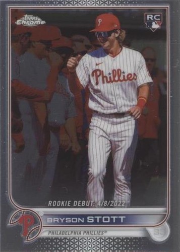 2022 Topps Chrome Update Series - Bryson Stott #USC128