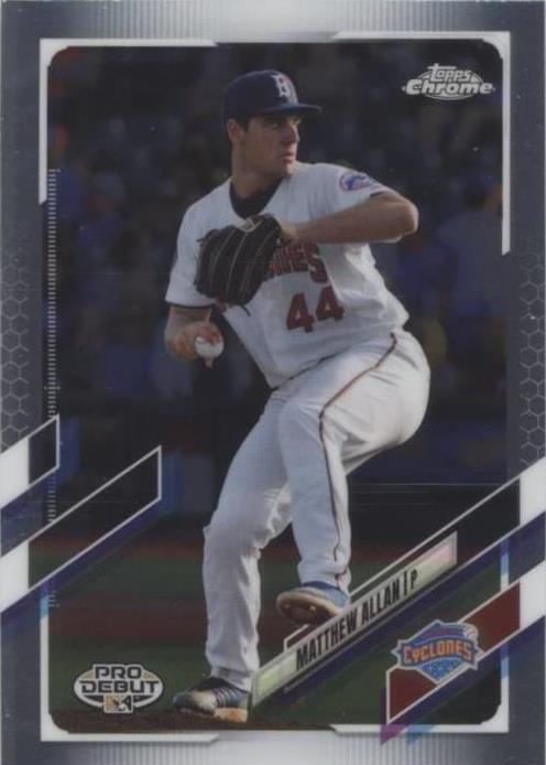 2021 Topps Pro Debut - Matthew Allan #PDC-106