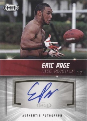 2012 SAGE Hit Eric Page #A112