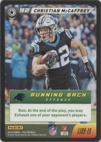 2019 Panini NFL Five TCG Christian McCaffrey #L189-19