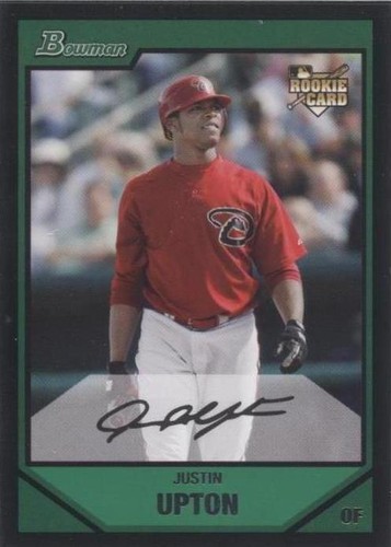 2007 Bowman Draft Picks & Prospects - Justin Upton #BDP3