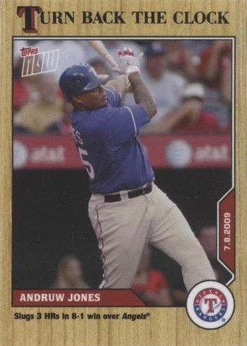 2020 Topps Now Turn Back the Clock - Andruw Jones #100