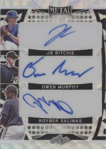 2022 Leaf Metal - JR Ritchie Owen Murphy Royber Salinas #TA-3