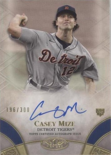 2021 Topps Tier One - Casey Mize #BOA-CMI