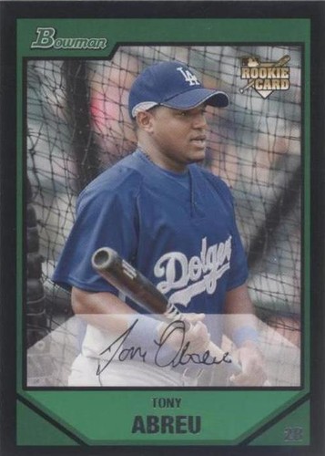 2007 Bowman Draft Picks & Prospects - Tony Abreu #BDP29