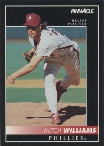 1992 Pinnacle - Mitch Williams #406