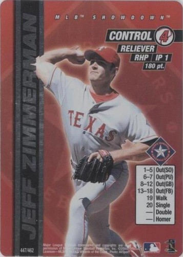 2000 MLB Showdown - Jeff Zimmerman #447