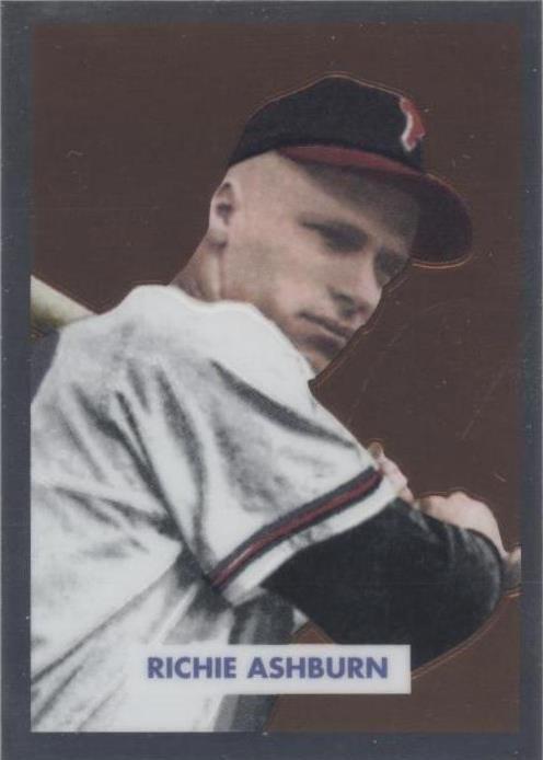 2001 年 Bowman Chrome - Richie Ashburn #10