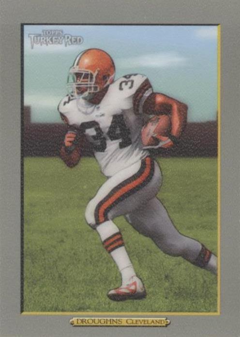 2005 Topps Turkey Red Reuben Droughns #152