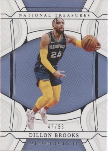 2021-22 Panini National Treasures - Dillon Brooks #75