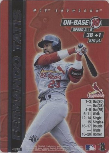 2000 MLB Showdown - Fernando Tatis #416