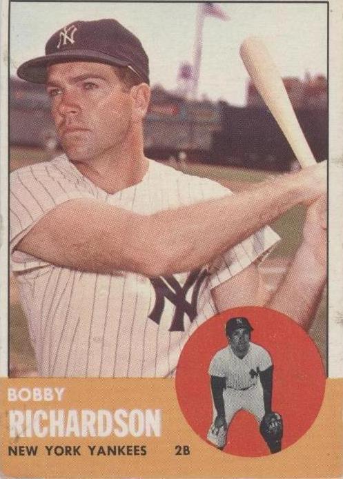 1963 Topps - Bobby Richardson #420