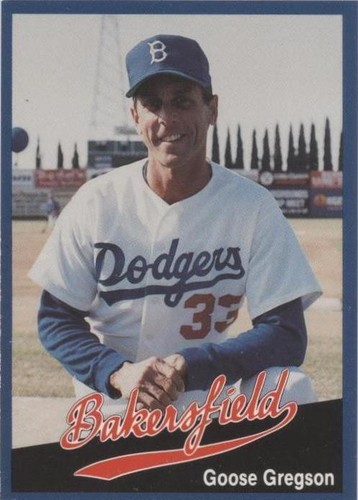 1991 Cal League Bakersfield Dodgers - Goose Gregson #29