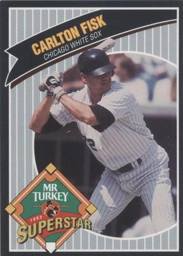 1992 Mr. Turkey Superstars - Carlton Fisk #9