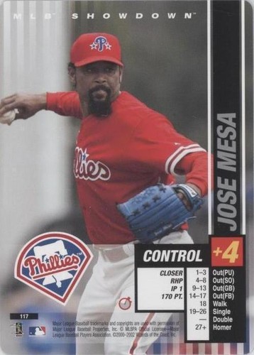 2002 MLB Showdown Trading Deadline - Jose Mesa #117