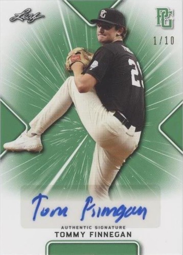 2021 Leaf Perfect Game National Showcase - Tommy Finnegan #BA-TF1