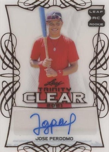 2021 Leaf Trinity - Jose Perdomo #CA-JP2