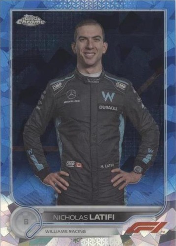 2022 Topps Chrome Sapphire Edition Formula 1 - Nicholas Latifi #51