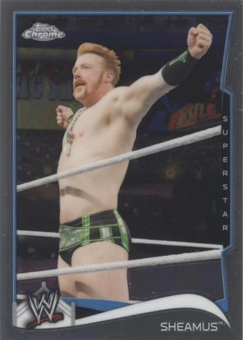 2014 Topps Chrome WWE - Sheamus #86