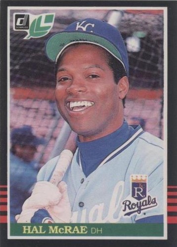 1985 Leaf - Hal McRae #34