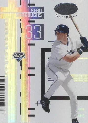2005 Leaf Certified Materials - Sean Burroughs #134