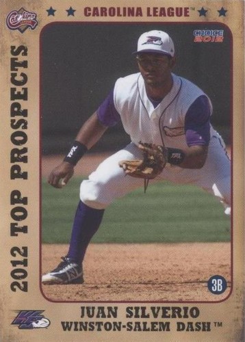 2012 Choice Carolina League Top Prospects - Juan Silverio #13