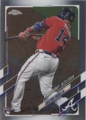 2021 Topps Chrome Update Series - Cristian Pache #USC51