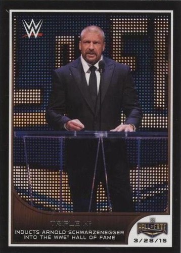 2016 Topps WWE Road to Wrestlemania - Triple H #5