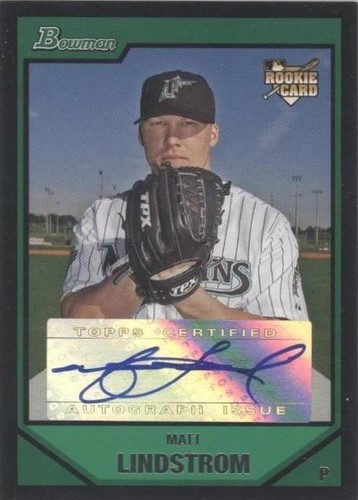 2007 Bowman - Matt Lindstrom #232