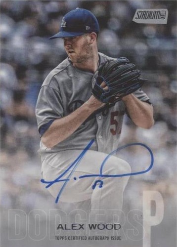 2018 Topps Stadium Club - Alex Wood #SCA-AW