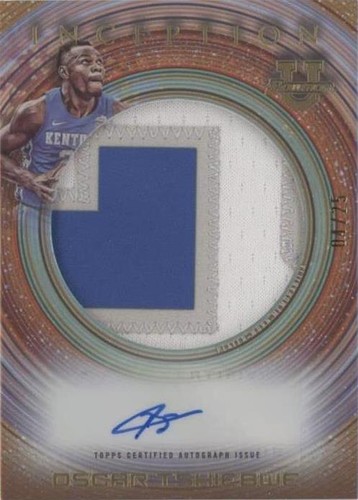 2022-23 Bowman Inception University - Oscar Tshiebwe #IAJR-OT