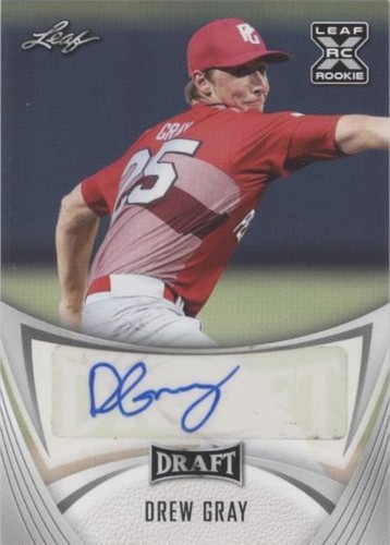 2021 Leaf Draft - Drew Gray #BA-DG1