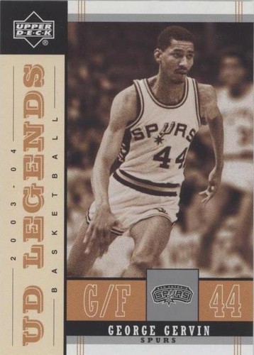 2003-04 Upper Deck UD Legends - George Gervin #81