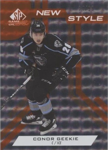 2021-22 Upper Deck SP Game Used CHL Edition - Conor Geekie #NS-CG