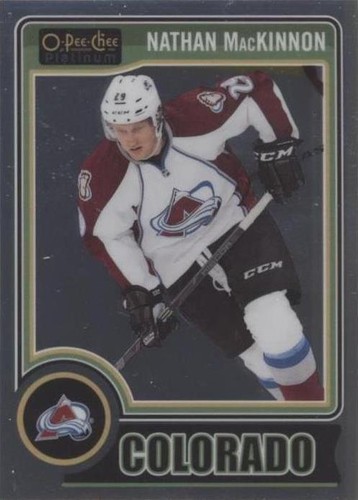 2014-15 O-Pee-Chee Platinum - Nathan MacKinnon #20