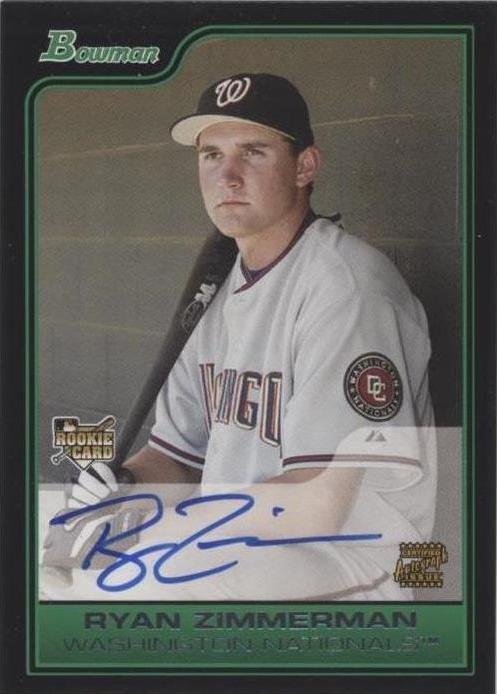 Bowman 2006 - Ryan Zimmerman #221