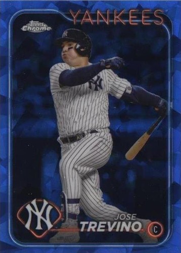 2024 Topps Chrome Update Series Sapphire Edition - Jose Trevino #USCS228