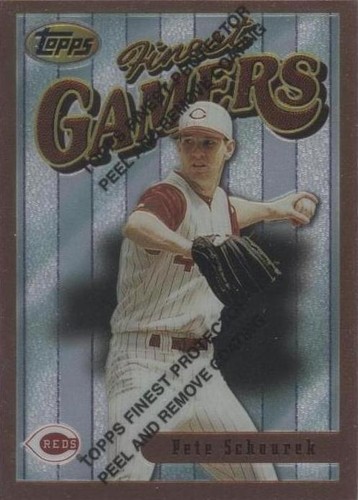 1996 Topps Finest - Pete Schourek #137