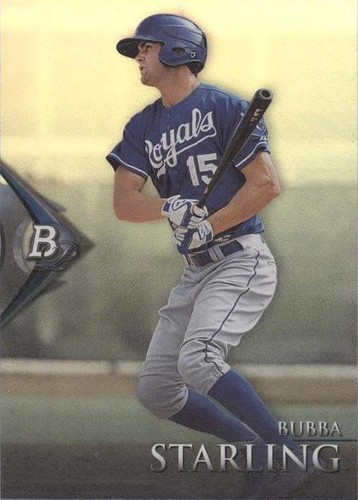 2014 Bowman Platinum - Bubba Starling #BPP16