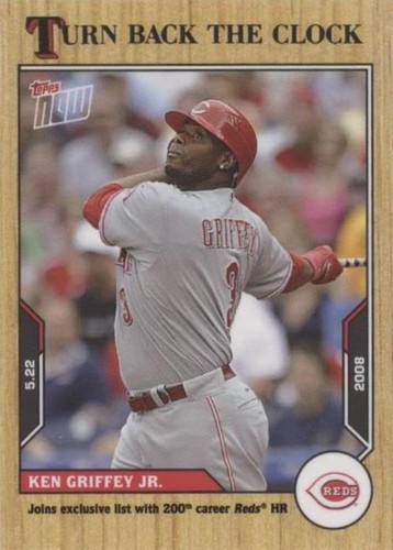 2021 Topps Now Turn Back the Clock - Ken Griffey Jr #52