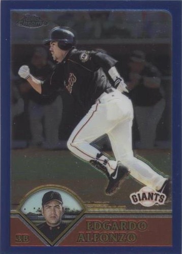 2003 Topps Chrome Traded & Rookies - Edgardo Alfonzo #T17