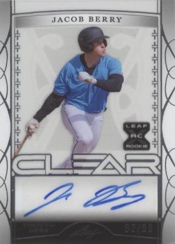 2022 Leaf Trinity - Jacob Berry #CA-QE1