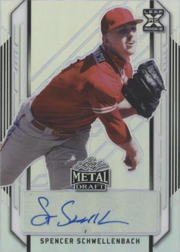2021 Leaf Metal Draft - Spencer Schwellenbach #BA-SS1