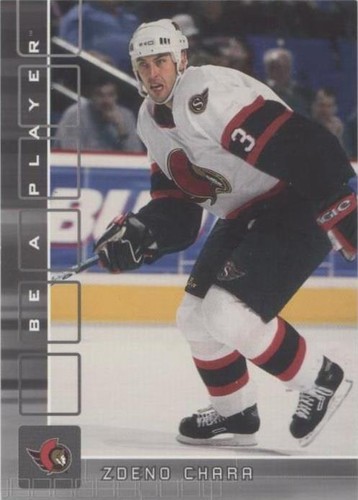 2001-02 In the Game Be A Player Memorabilia - Zdeno Chara #498