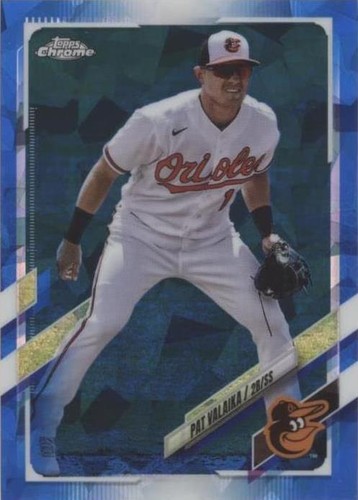 2021 Topps Chrome Update Series Sapphire Edition - Pat Valaika #US199